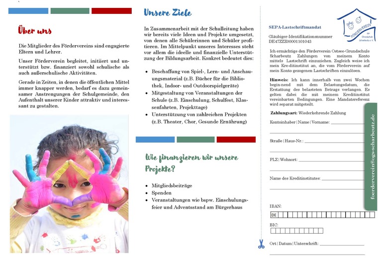 Flyer Förderverein S2